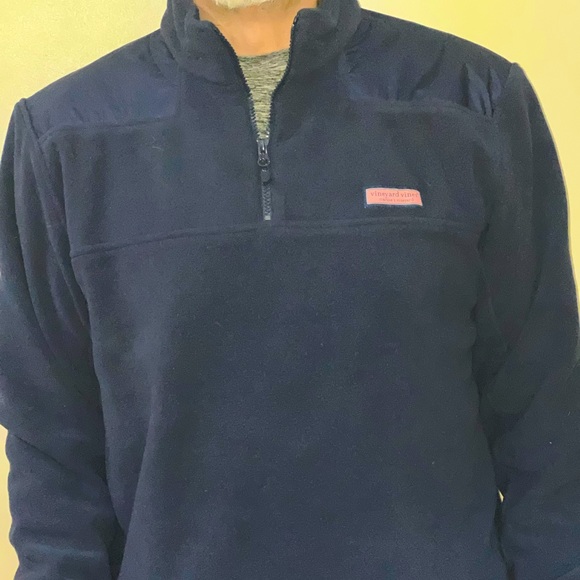 Vineyard Vines Shep Quarter Zip Fleece FIRM PRICE - Picture 4 of 12